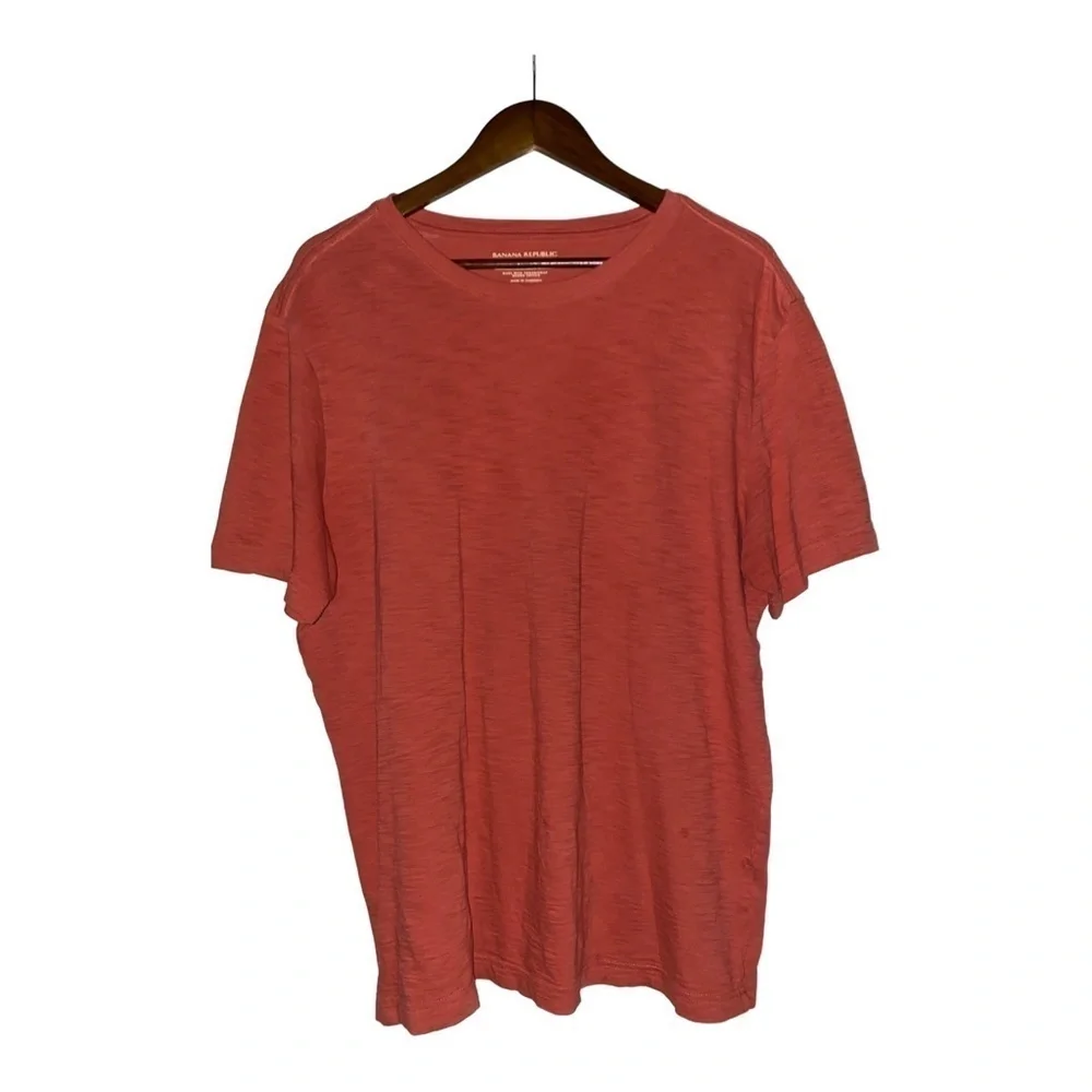 Vintage Banana Republic‎ Organic Cotton Crewneck Tee Shirt Men LT Casual Basic